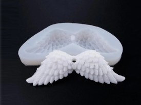 Molde silicona alas doble